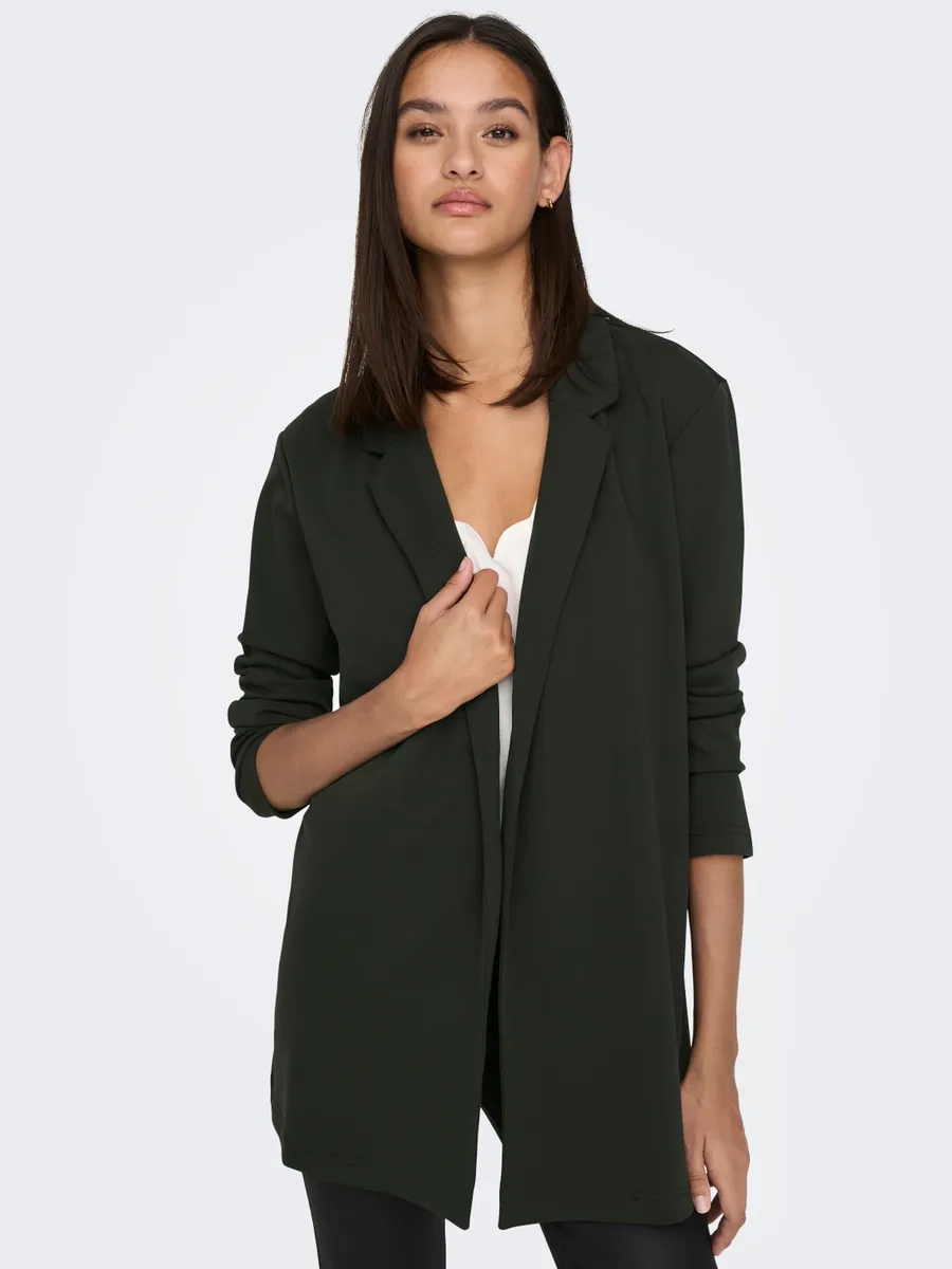 

Блейзер JDY из джерси "JDYGEGGO L/S BLAZER JRS NOOS", цвет Peat