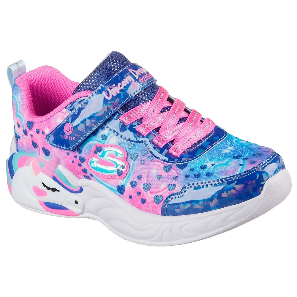

Слипоны Skechers Unicorn Dreams, синий