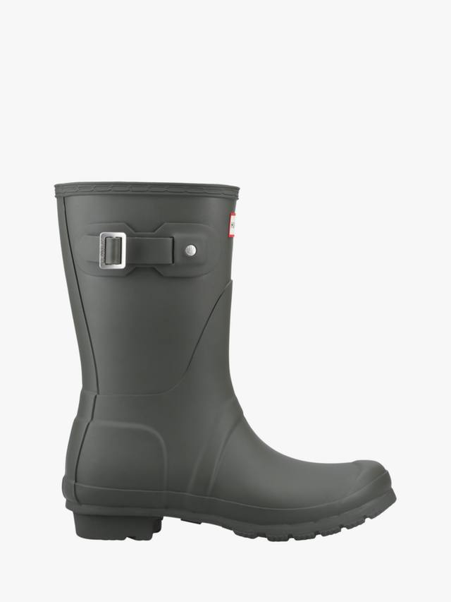 Оригинальные короткие водонепроницаемые сапоги Wellington Hunter, Dark Olive