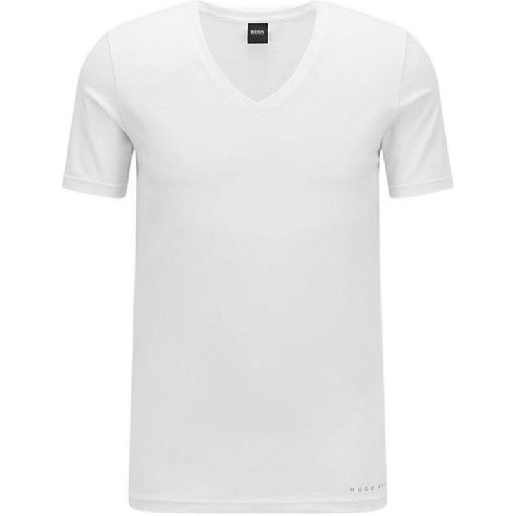 

HUGO BOSS Футболка мужская белая, Белый, HUGO BOSS Футболка мужская белая