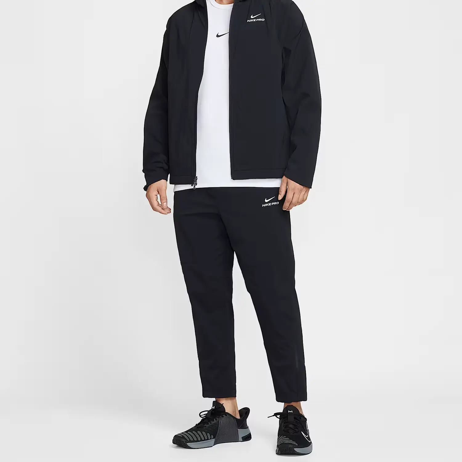 Мужские повседневные брюки THERMA FIT ADV FW25 Pro Octa Nike, черный/белый — фото 4