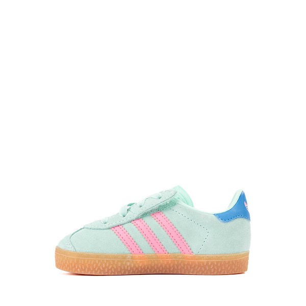 

Кроссовки adidas Gazelle Comfort Closure Athletic Shoe, цвет Clear Mint/Bliss Pink/Bright Blue