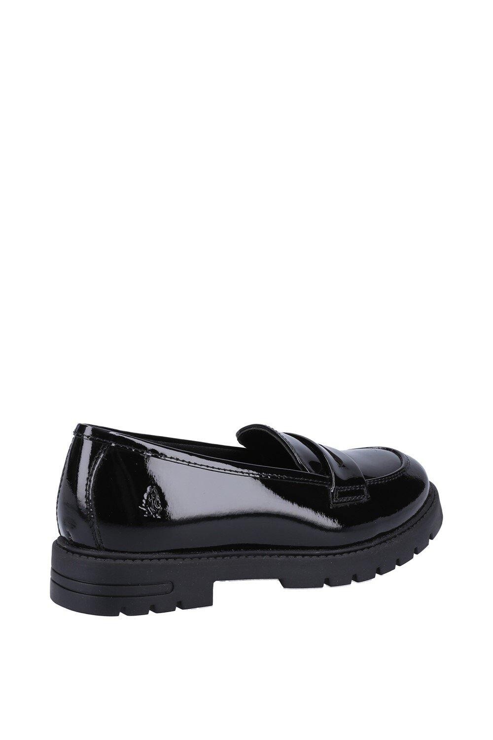 'Hazel Patent SNR' Girls BTS FLFR Hush Puppies, черный — фото 2