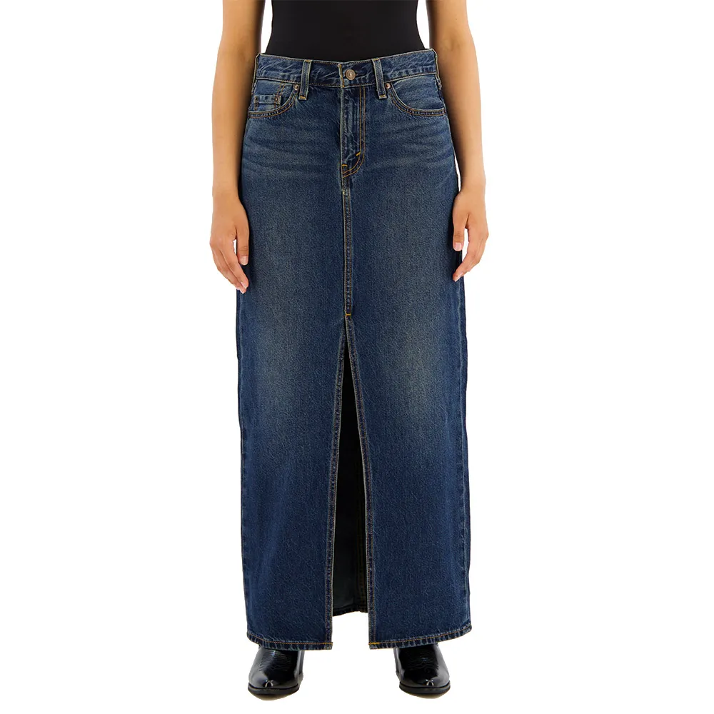 

Юбка Levi's Column Midi, синий