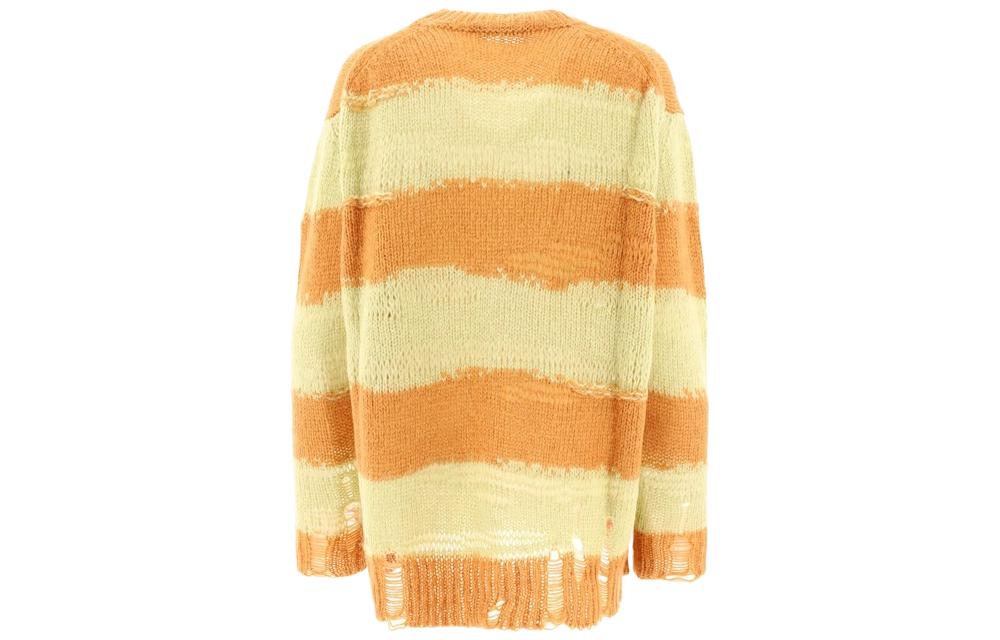 Свитер Женский Коричневый И Желтый Acne Studios — фото 3