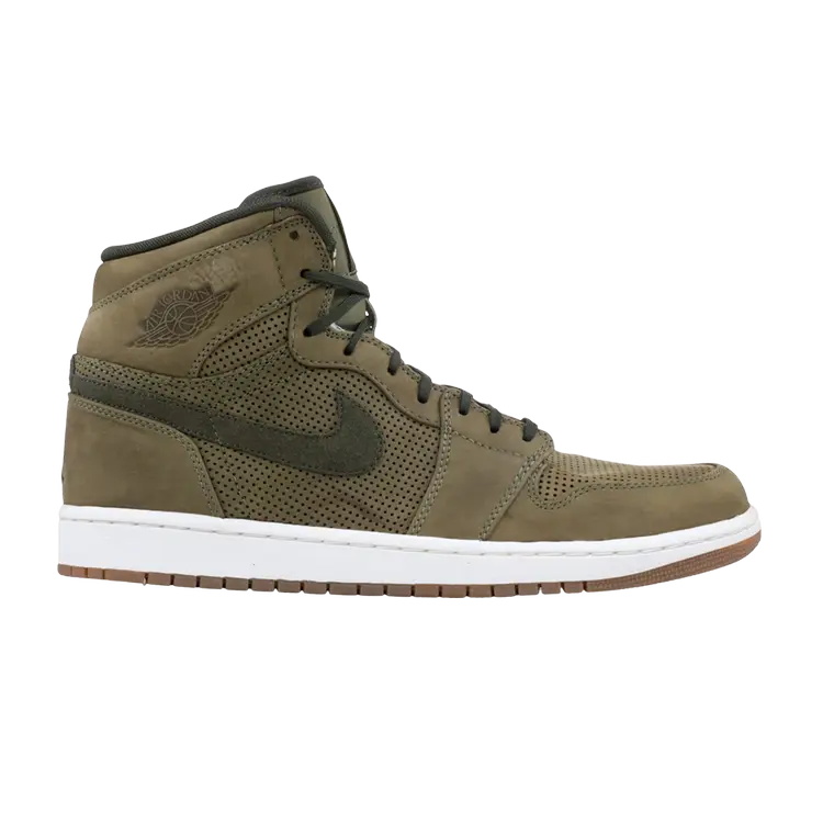 

Кроссовки Air Jordan 1 Retro Hi Premier 'Urban Haze', зеленый