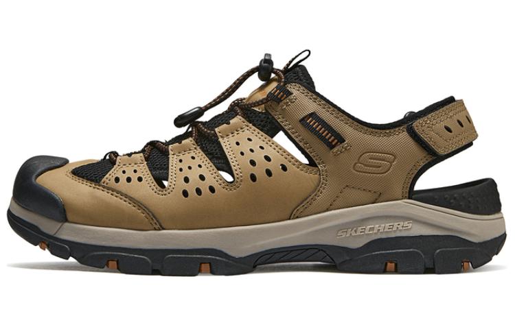 

Skechers Дышащие треккинговые туфли для речных походов мужские бежевые, цвет Tan
