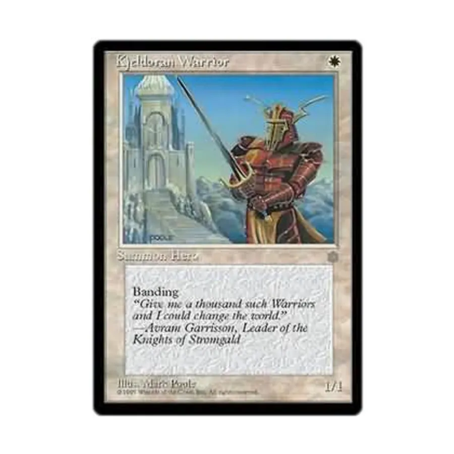 

CCG Кьельдоранский воин (К), MTG - Ice Age