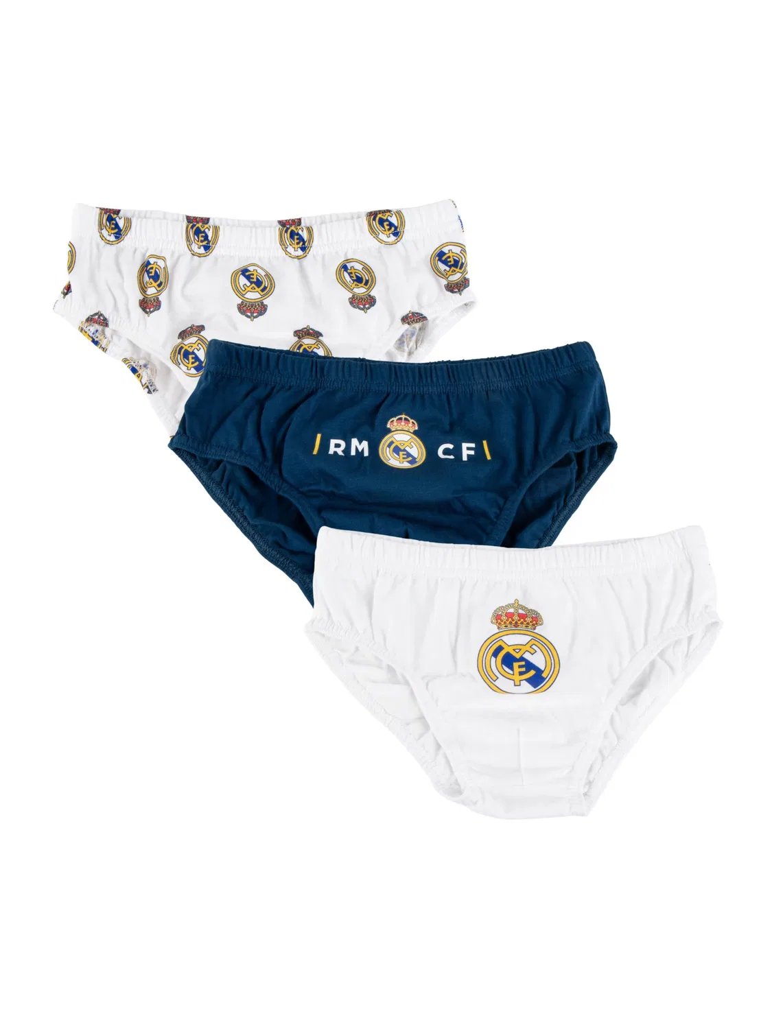 Комплект нижнего белья Cerdá Jungen-Unterwäsche-Set Single Jersey 3-teilig Real Madrid, мультиколор