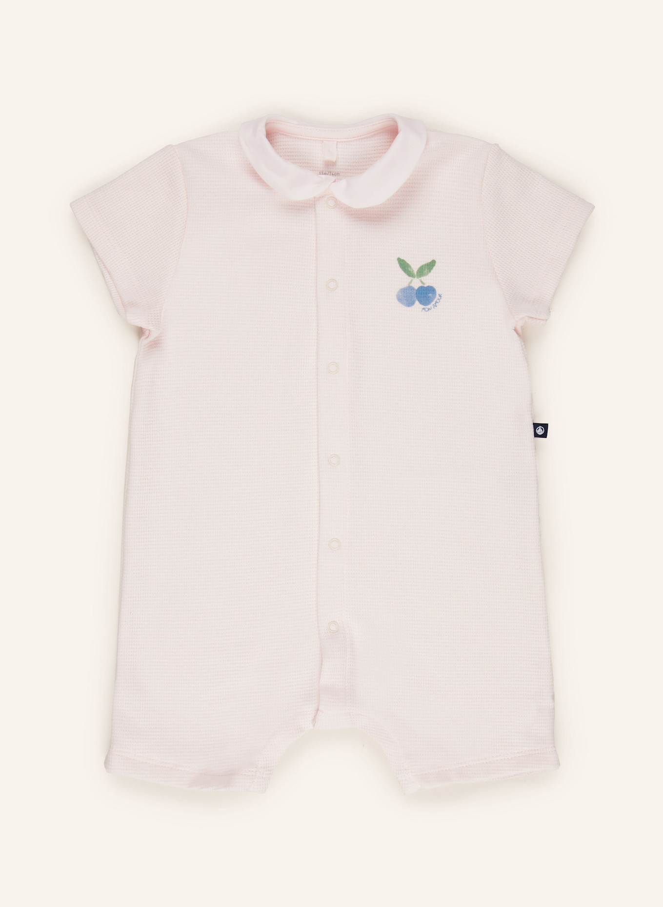 

Комбинезоны Petit Bateau, розовый