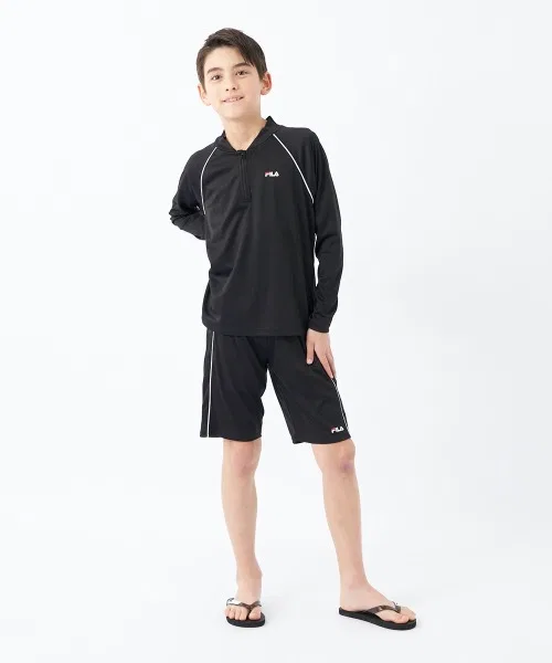 【FILA】Детский купальник без гендерной принадлежности, школьный купальник унисекс — фото 3