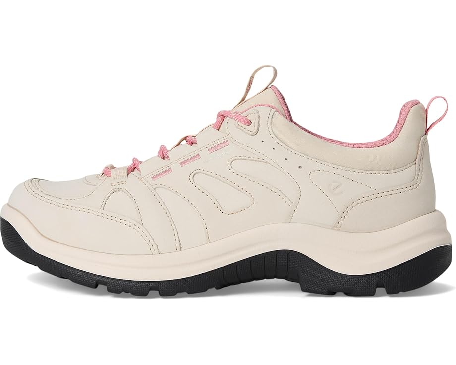 Кроссовки ECCO Sport Offroad Leather Waterproof, цвет Limestone Nubuck/Old Rose — фото 4
