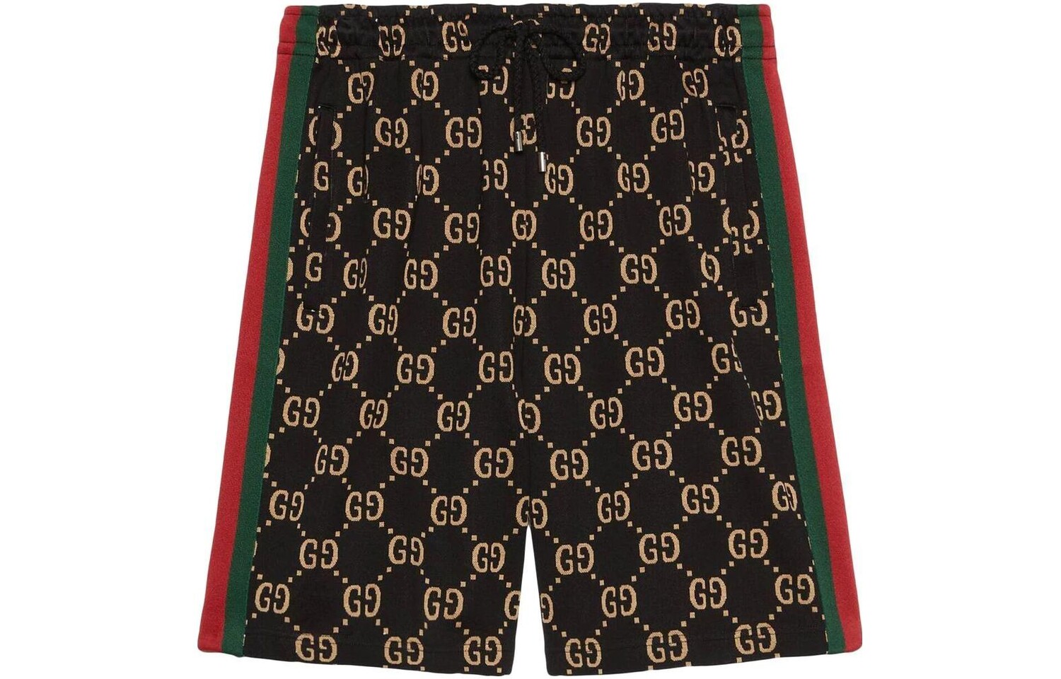 

Повседневные шорты мужские черные Gucci, черный