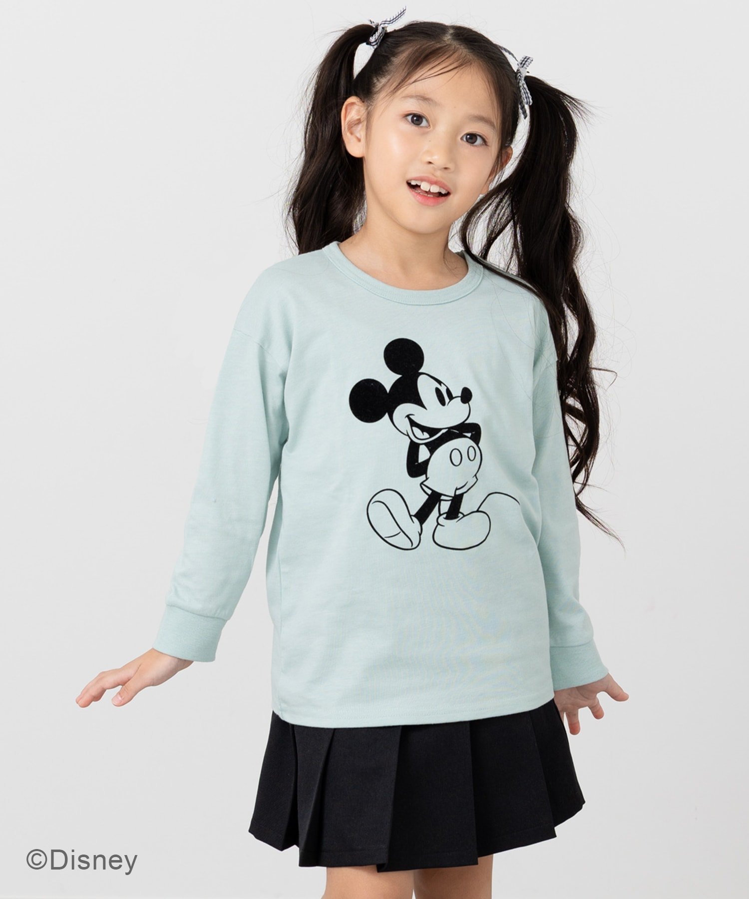 Футболка с длинным рукавом Микки Маус Disney, D-Set In/Mint