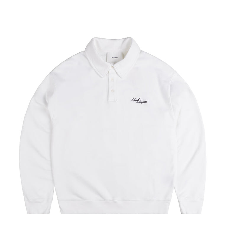 

Рубашка base polo sweatshirt Axel Arigato, белый