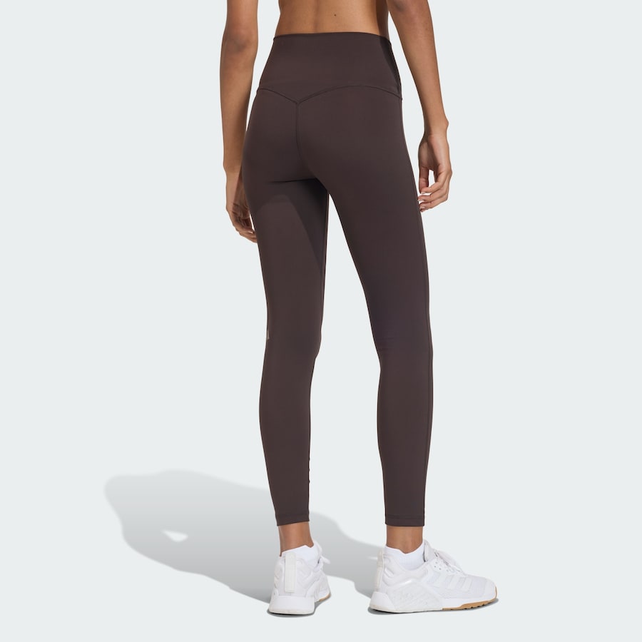 Узкие спортивные брюки ADIDAS PERFORMANCE Studio All Me, темно-коричневый — фото 3