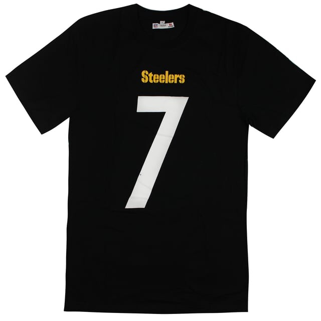 

Футболка Fanatics NFL Pittsburgh Steelers Ben Roethlisberger 7 Fanatics, черный