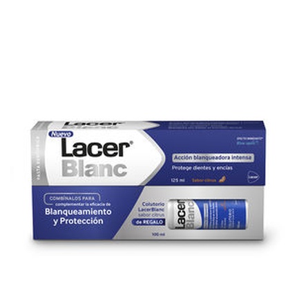 

Зубная паста + ополаскиватель для полости рта с цитрусовыми – 2 шт. Lacerblanc