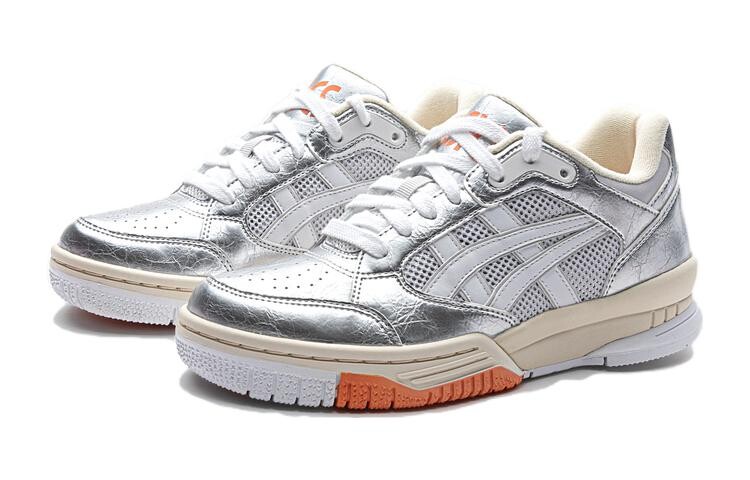 Баскетбольные кроссовки Gel-Spotlyte Kids GS Low-top Silver Asics, серебряный — фото 2
