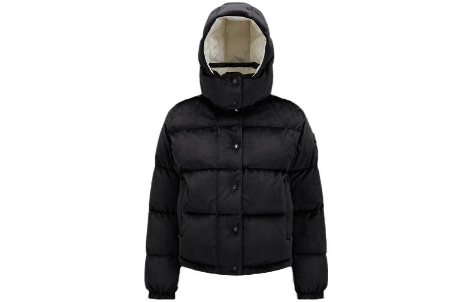 

Пуховик женский черный Moncler