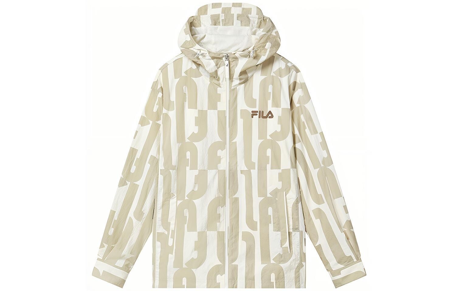 

Куртка мужская Off White Fila, кремовый