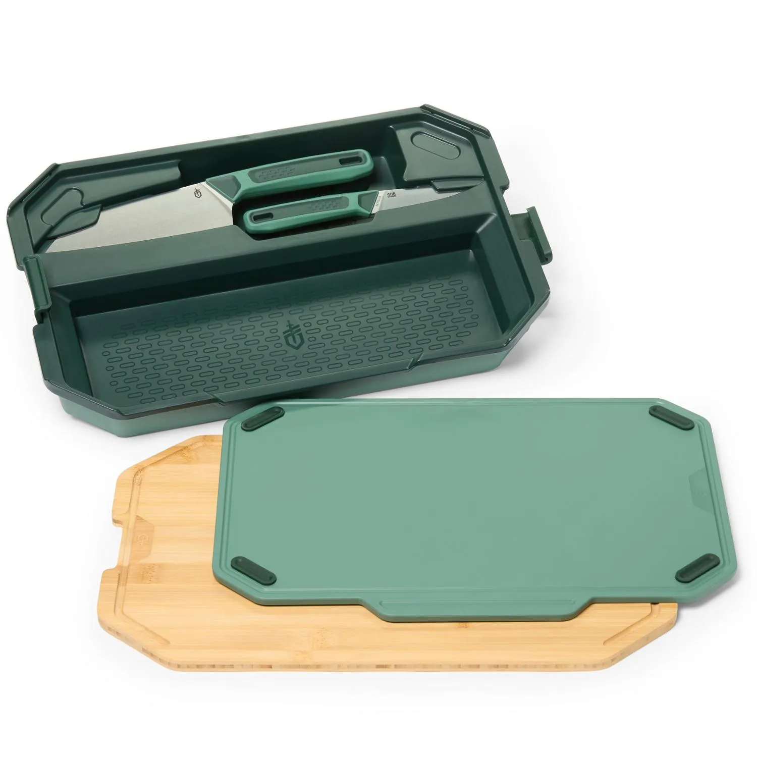 

Набор разделочных досок ComplEAT из 6 предметов Gerber, Green/Tan