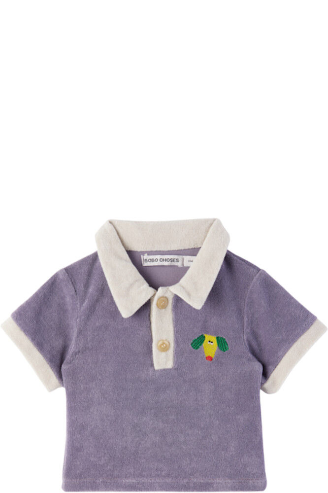 

Махровое поло Baby Purple Happy Dog Bobo Choses