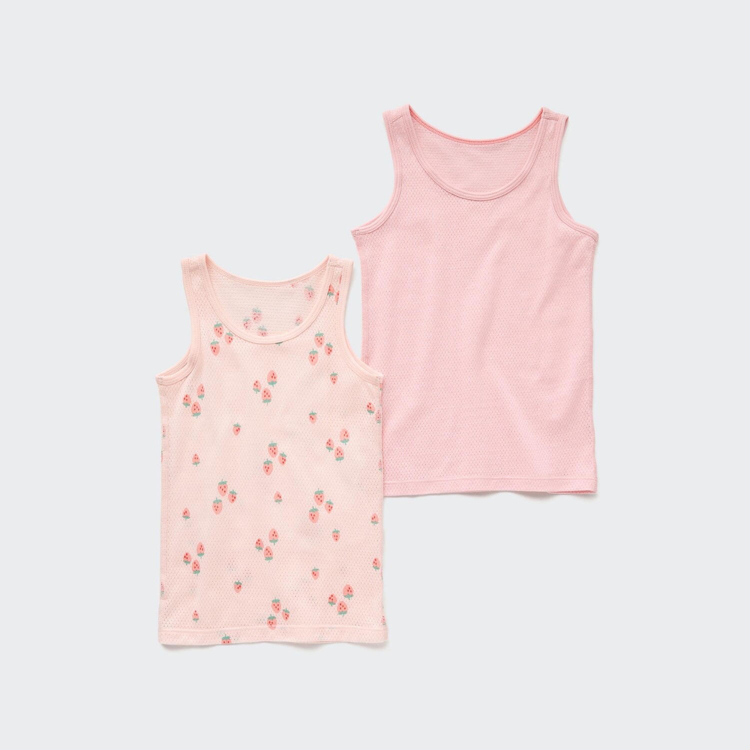 

Майка UNIQLO Joy of Print из хлопка с принтом набор из 2 шт, розовый