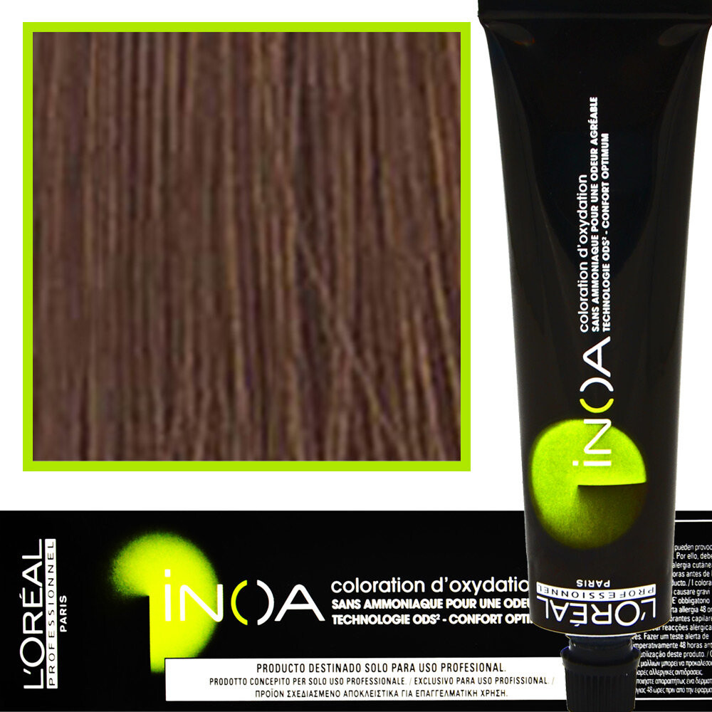 

Лореаль, Иноа, Краска для волос 6.23 Dark Blonde Opalescent - Золотистый L'Oréal Professionnel