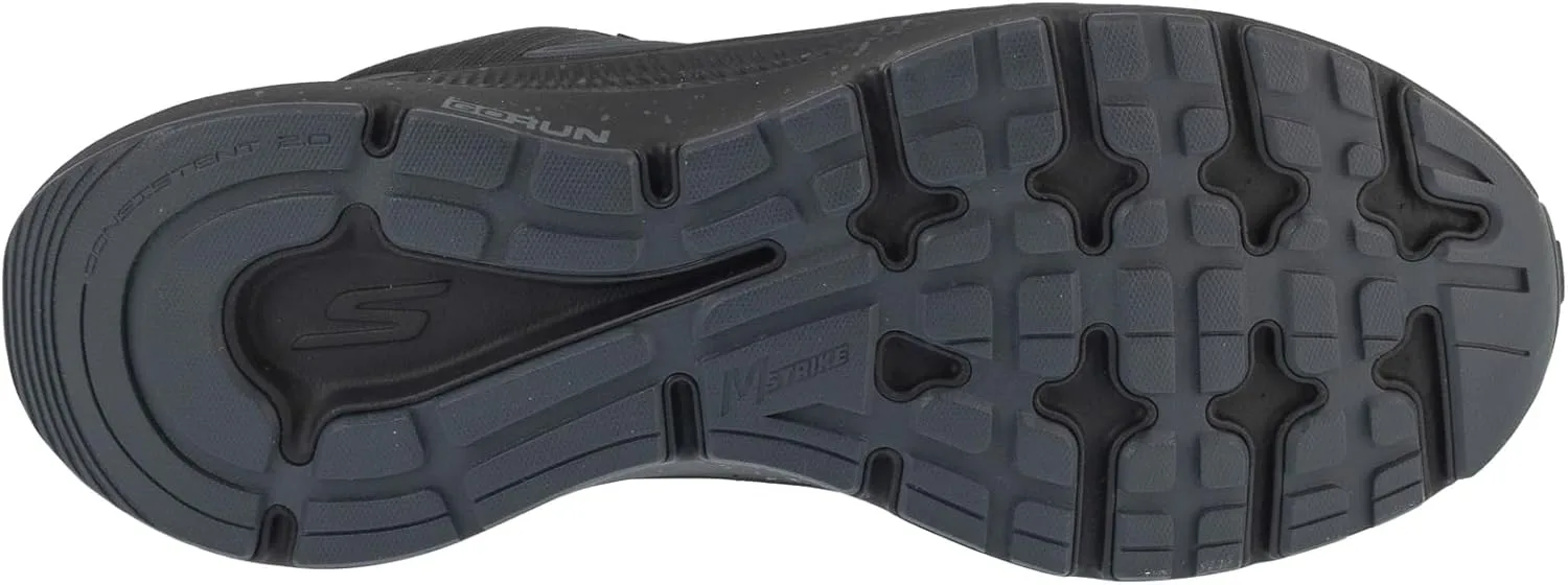 Мужские водонепроницаемые кроссовки Skechers Go Run Consistent 2.0-100%, черный — фото 4