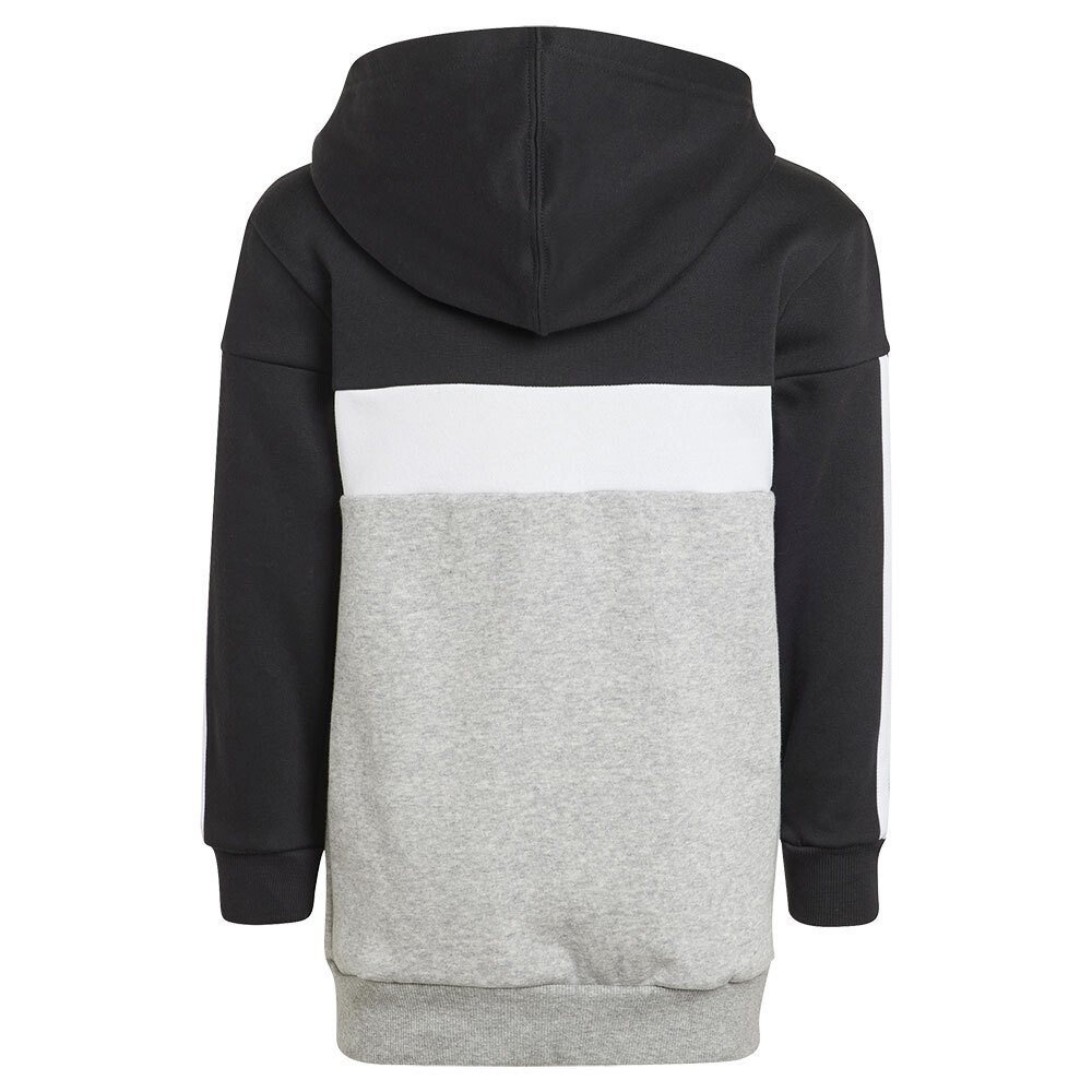 Спортивный костюм adidas Sportswear Tiberio 3 Stripes Colorblock Fleece, серый — фото 3
