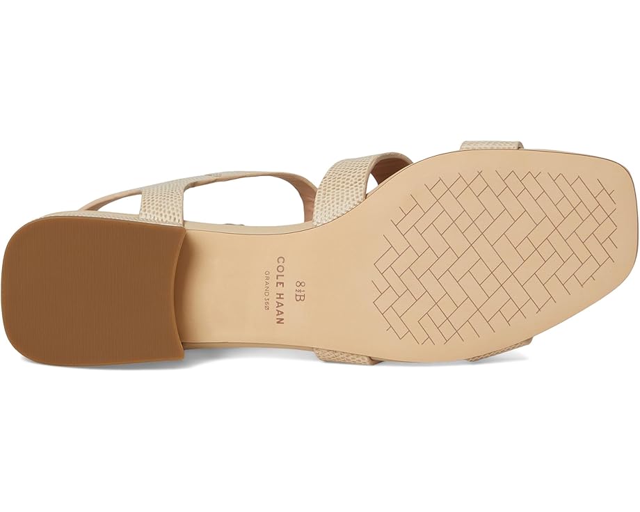 Сандалии Cole Haan Lyanna Link Sandals, цвет Oat Lizard Print Leather — фото 3