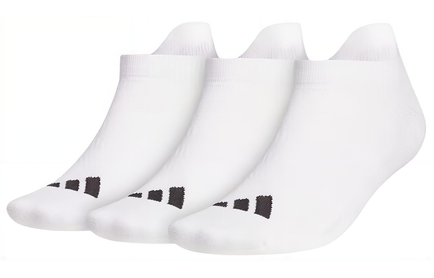 

Adidas Носки унисекс, 3 пары, белые