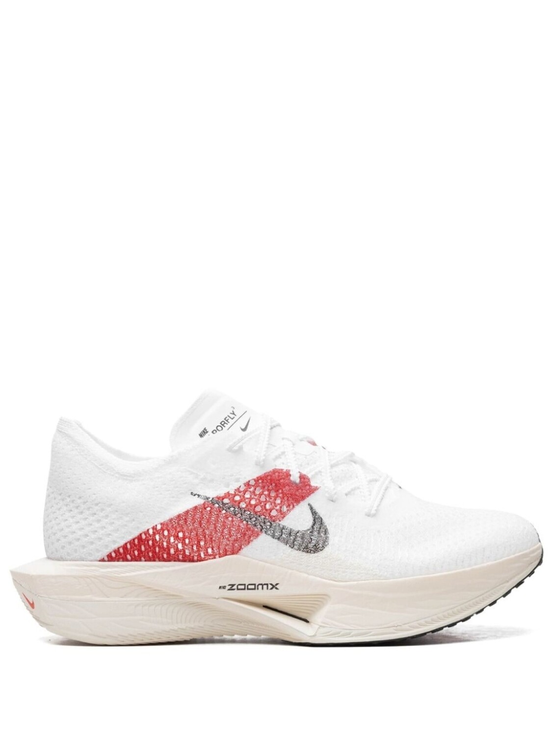 

Nike кроссовки ZoomX Vaporfly Next % 3 EK Chile Red, белый