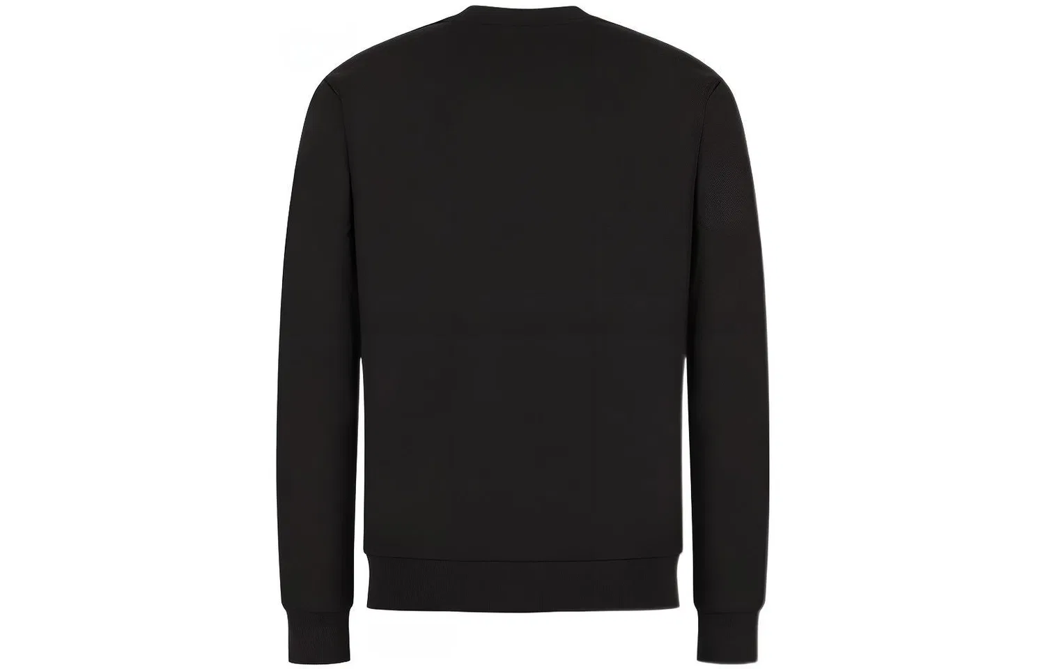 Толстовка EA7 мужская, черная, с круглым вырезом EMPORIO ARMANI, Black — фото 3