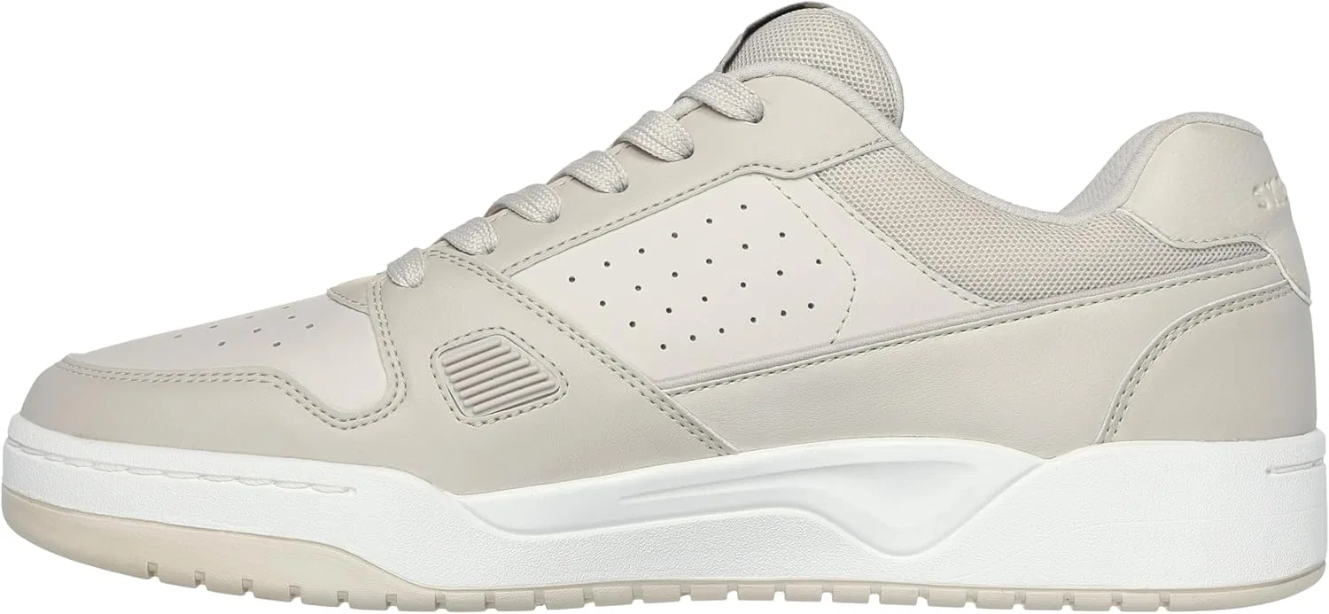 Туфли Skechers Adult Master Item Koopa Court Tiebreak Beige, Beige Off White — фото 3