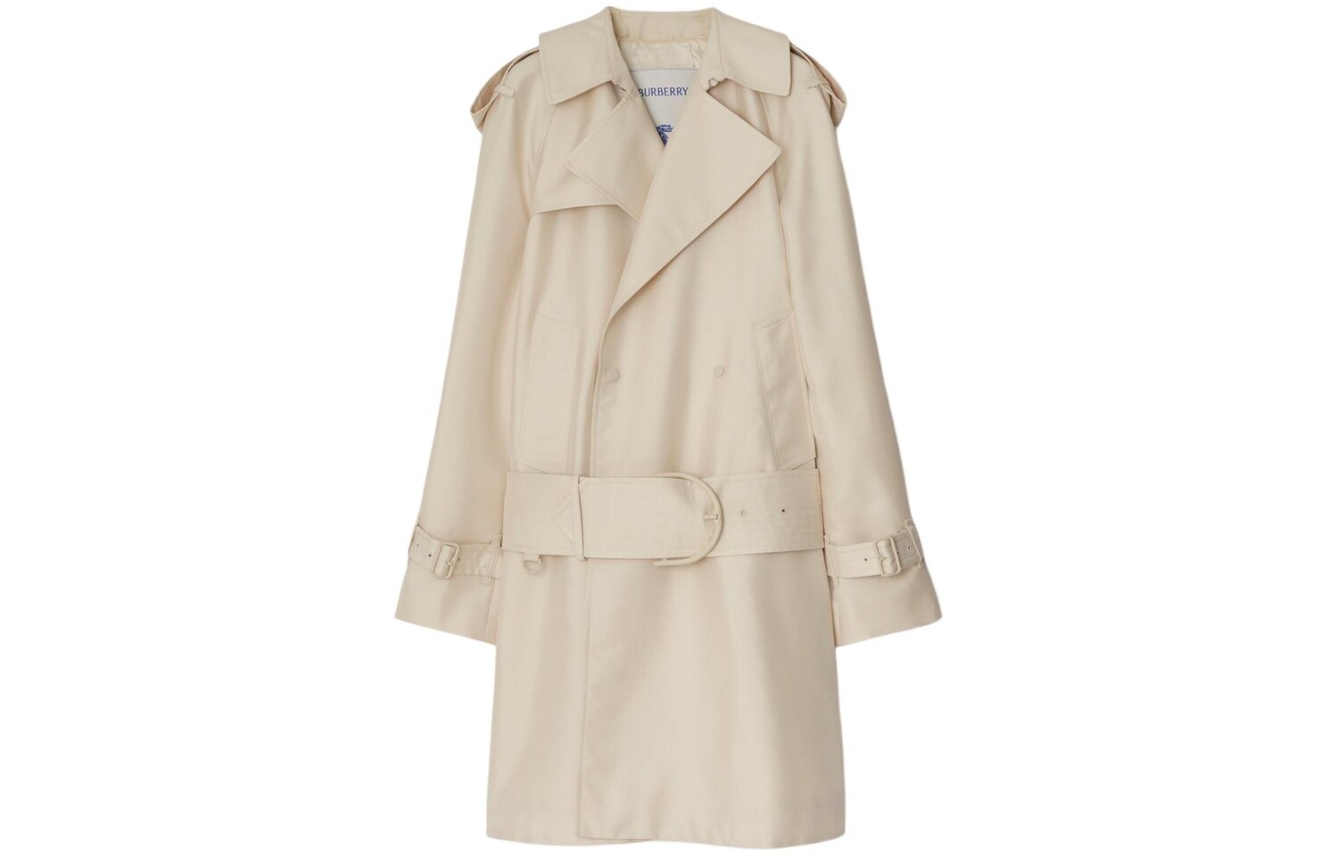 

Пальто женское зернистого цвета Burberry