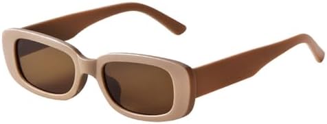 

Модные маленькие прямоугольные солнцезащитные очки для женщин в стиле ретро, ​​конфетные оттенки, защита от УФ-излучения UV400, для мужчин — квадратные, желто-фиолетовые MTZJH, Tea Tea