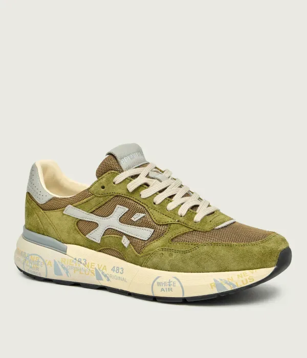 Кроссовки MICK_7717 Premiata, хаки