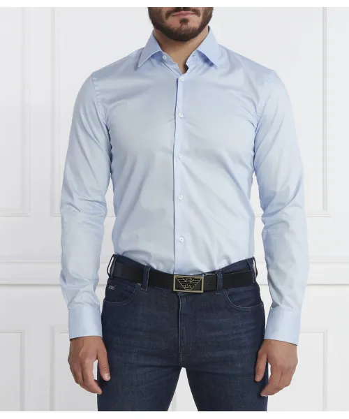 

Рубашка H-hank Slim fit Boss, синий