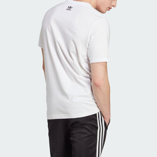 Футболка adidas originals Graphics New Age T-shirt 'White', белый — фото 3