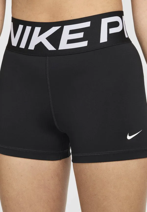 W np sculpt df hr 3in leggings Nike Performance, Black White — фото 4