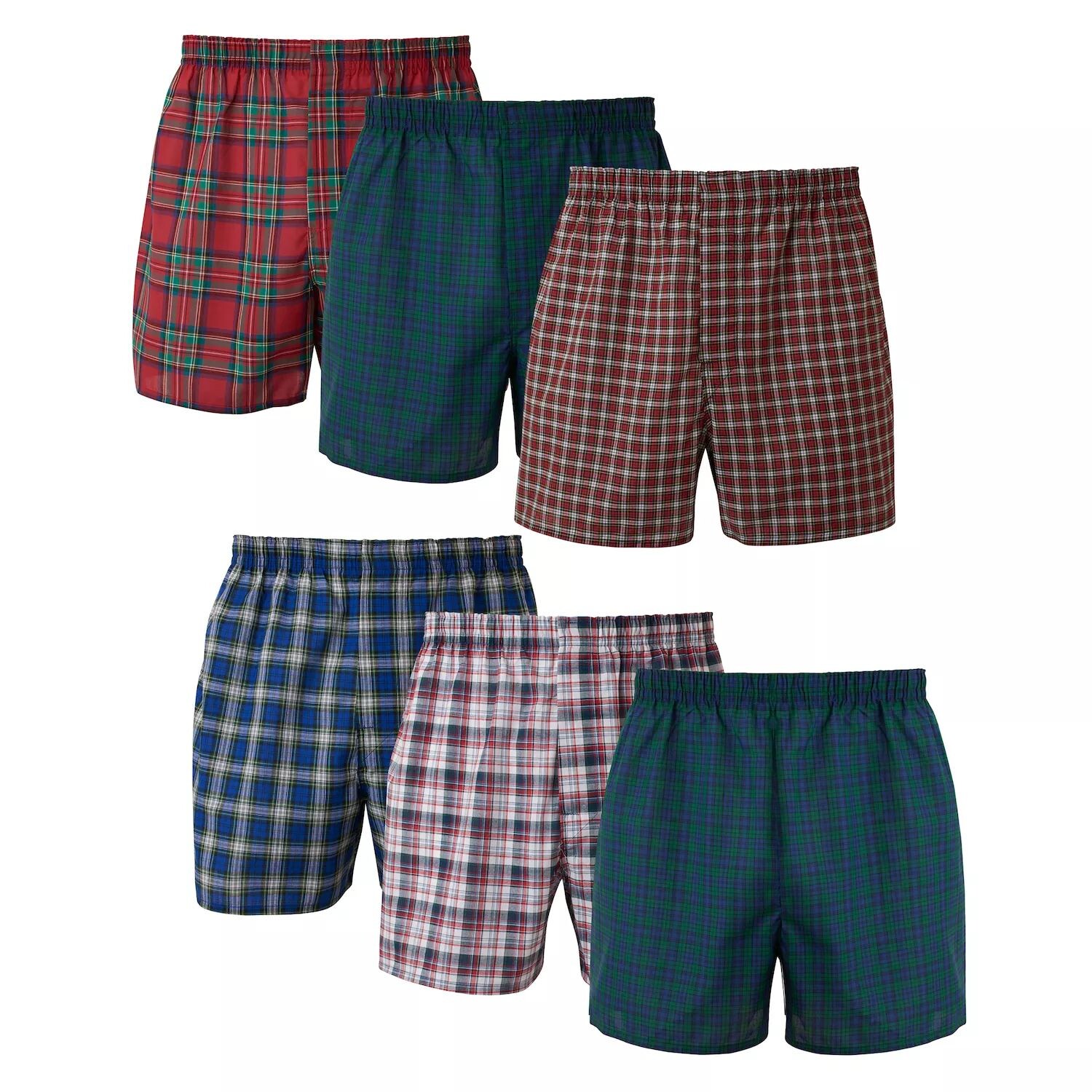 

Мужские боксеры Hanes Classics (5 шт. + 1 бонусные боксеры без бирки)