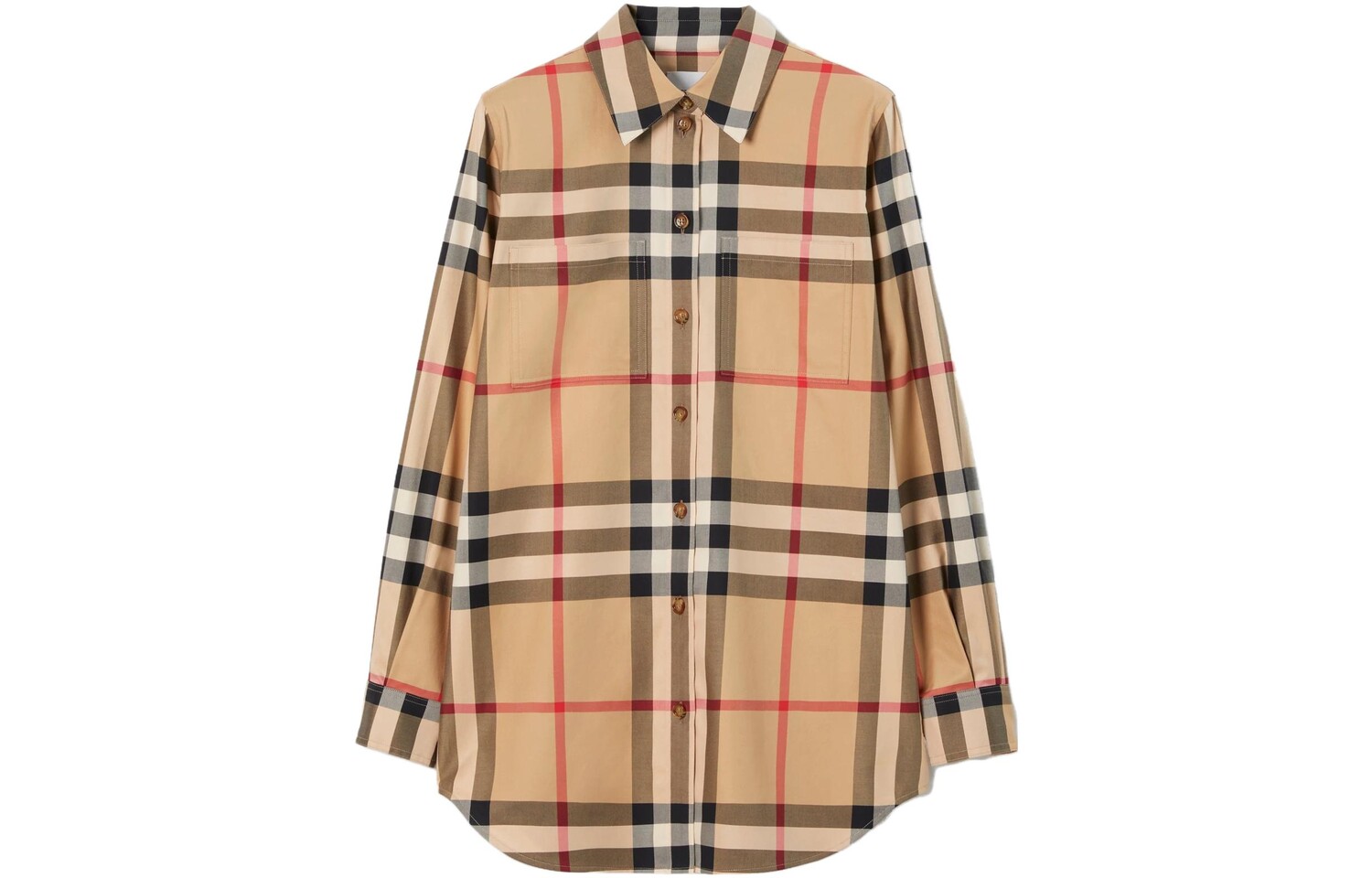 

Женская рубашка Burberry, цвет Beige