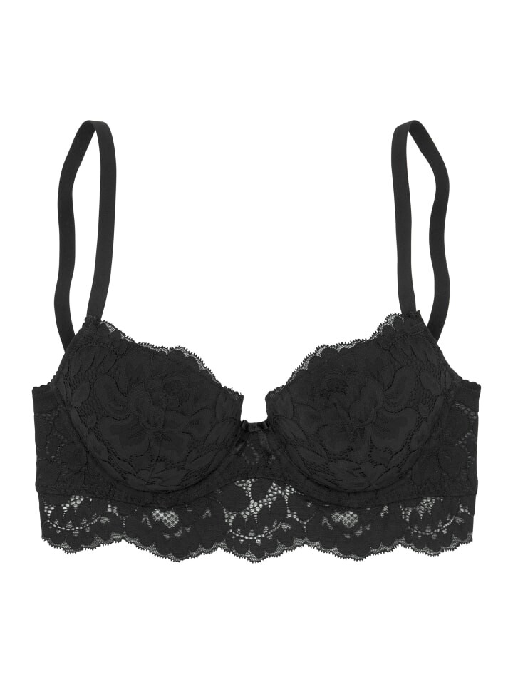 

Бюстгальтер пуш-ап s.Oliver, черный