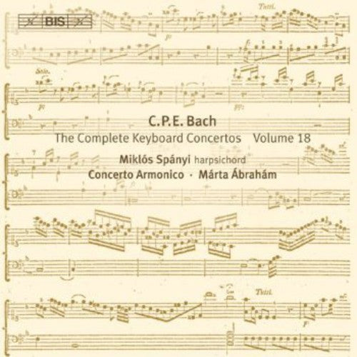 

CD диск Bach / Spanyi / Cto Armonico Budapest / Abraham: Keyboard Concertos 18