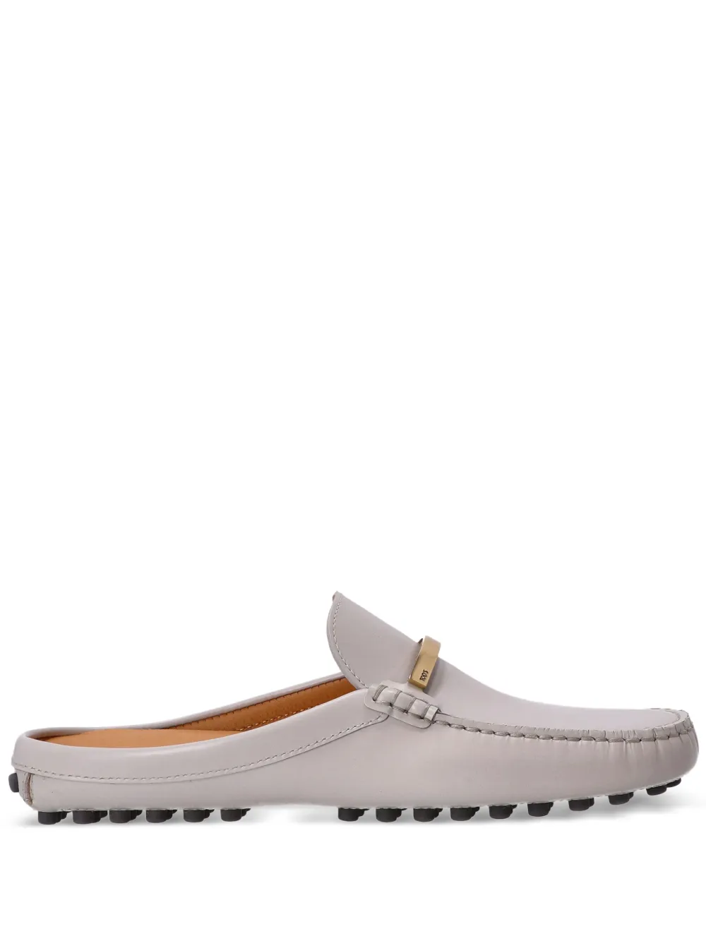 Мюли с тиснением логотипа TOD'S, серый