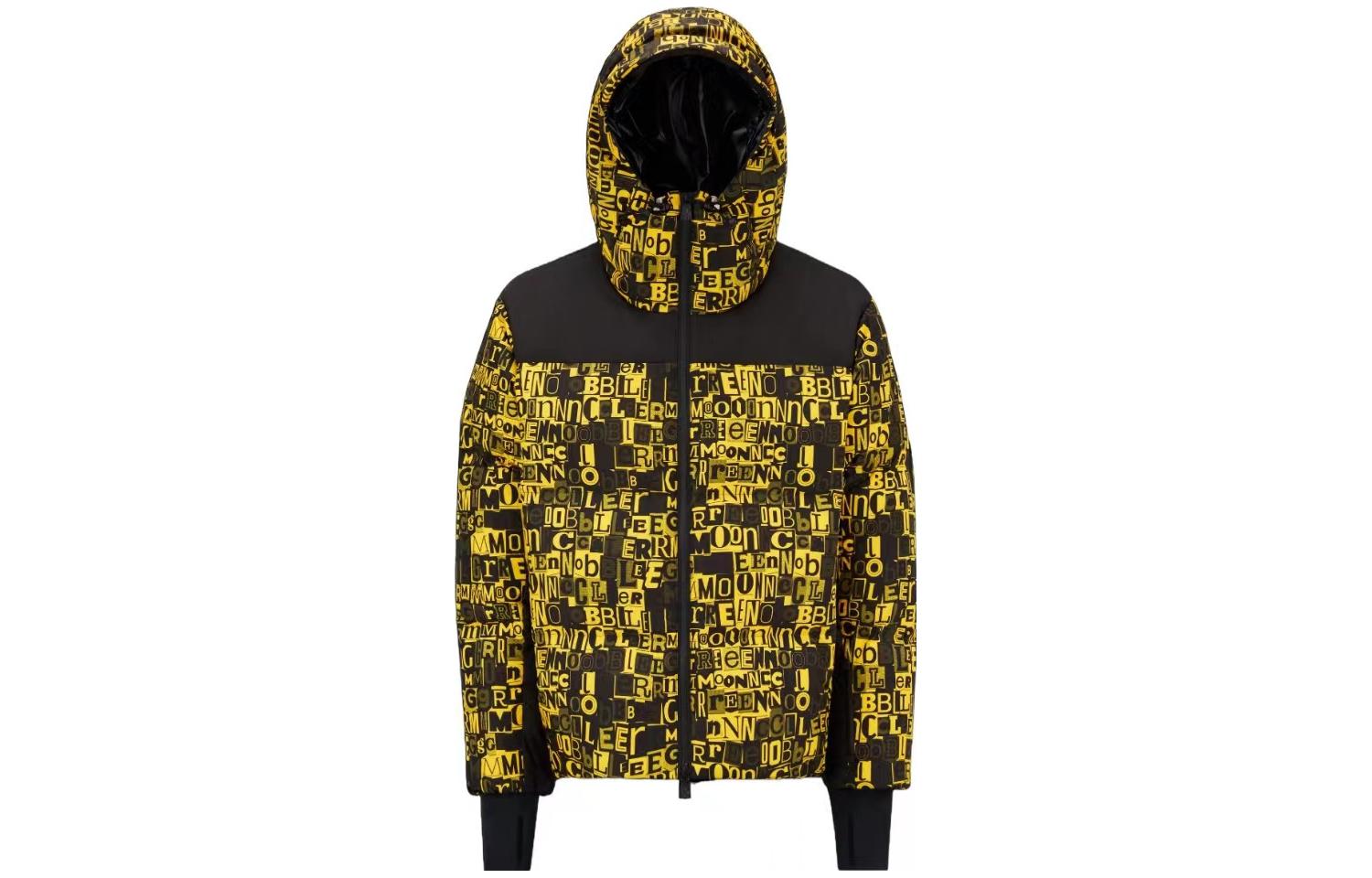 

Moncler Grenoble Желтая мужская пуховая куртка, Yellow