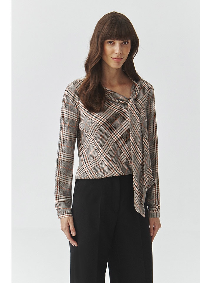 

TATUUM Блузка черного/кремового/красного цвета