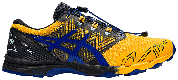

Кроссовки ASICS Gel FujiTrabuco Sky 'Sunflower Monaco Blue', желтый